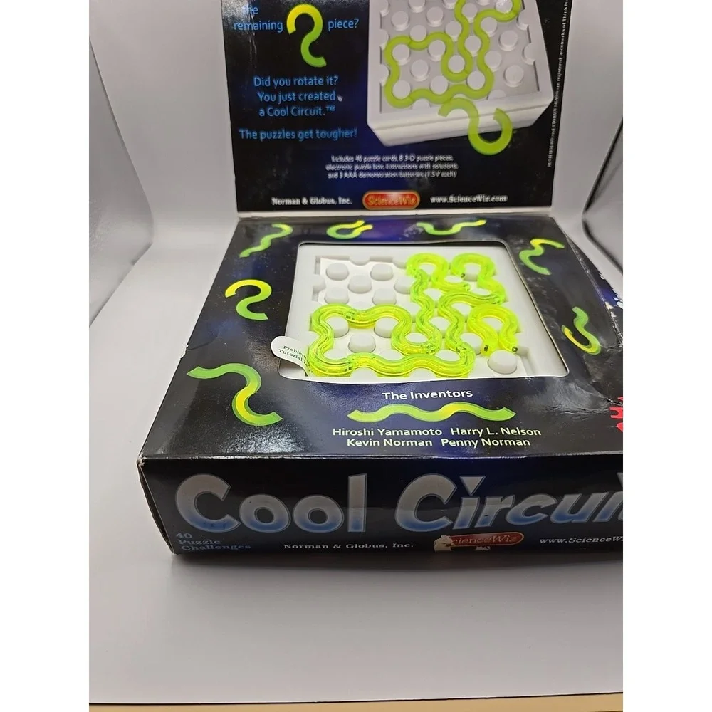 Cool Circuits by Science Wiz Puzzle 40 Challenging Puzzles